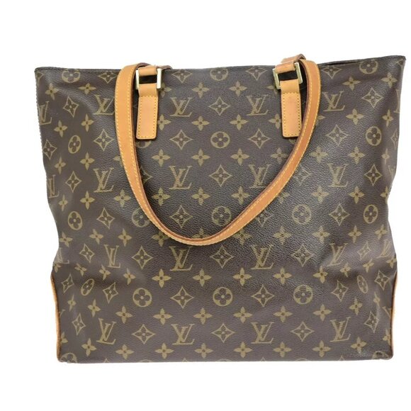 AUTHENTICITY GUARANTEED LOUIS VUITTON Cabas Mezzo Shoulder Bag Monogram - Picture 3 of 16